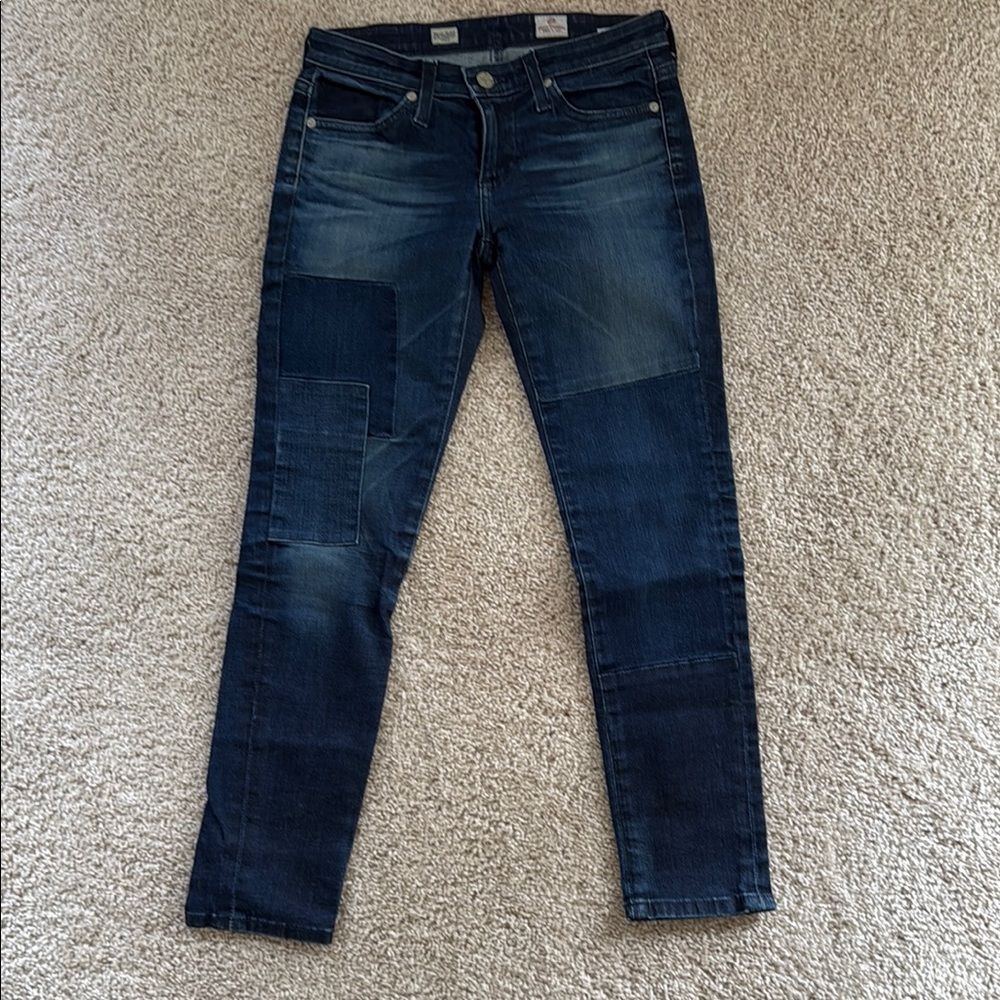 Ag Adriano Goldschmied Stevie Slim Straight Ankle Jeans